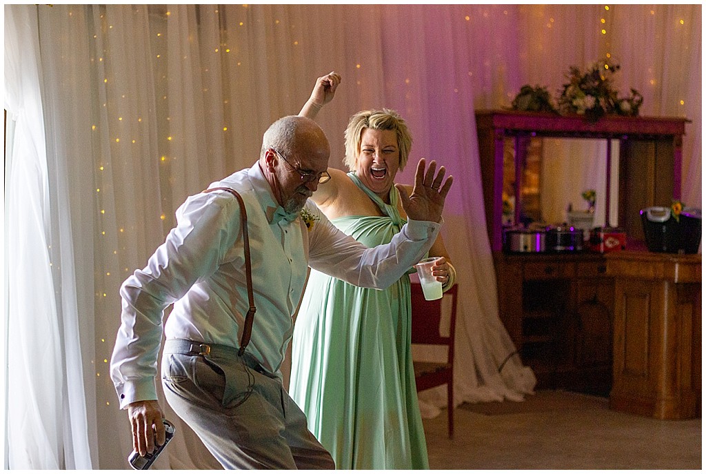 reception entry dancing