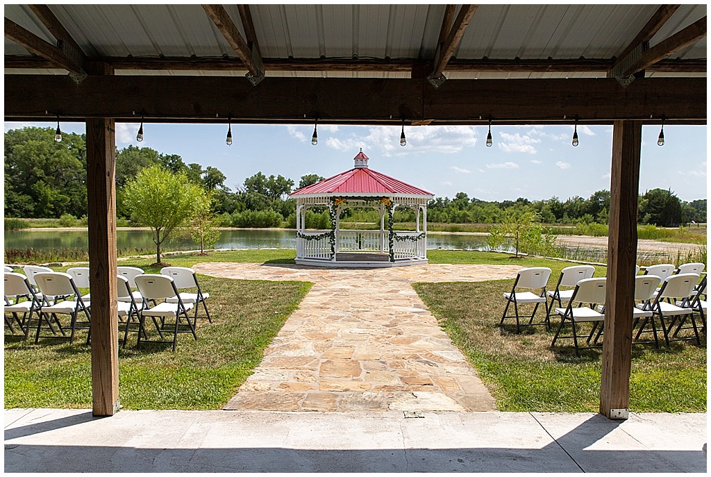 gazebo at lakeside wedding venue and event center