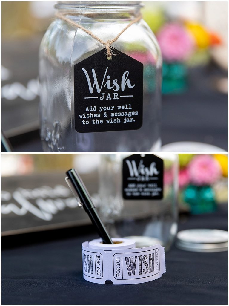 details of Backyard garden summer wedding