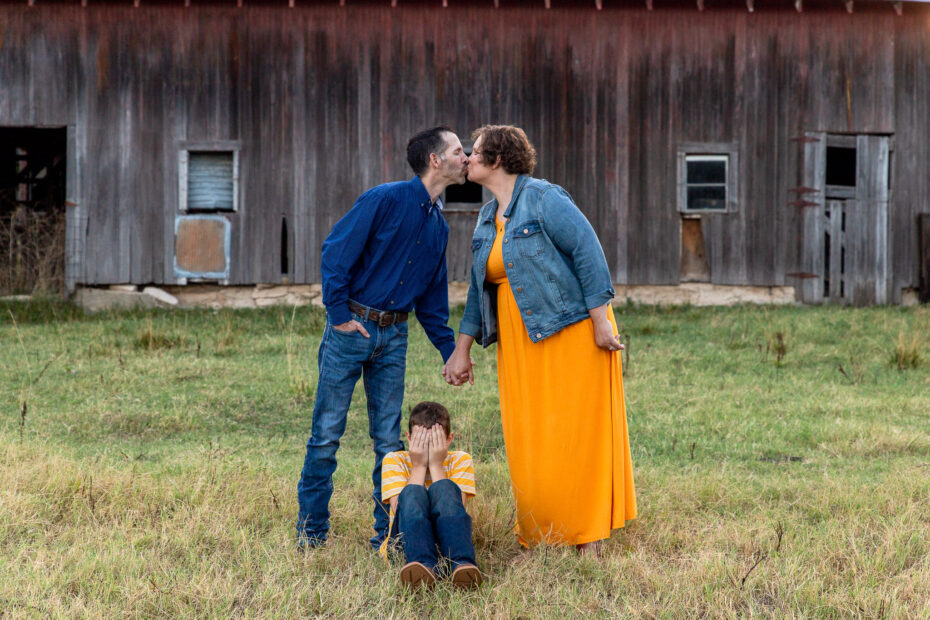 rural family photo session