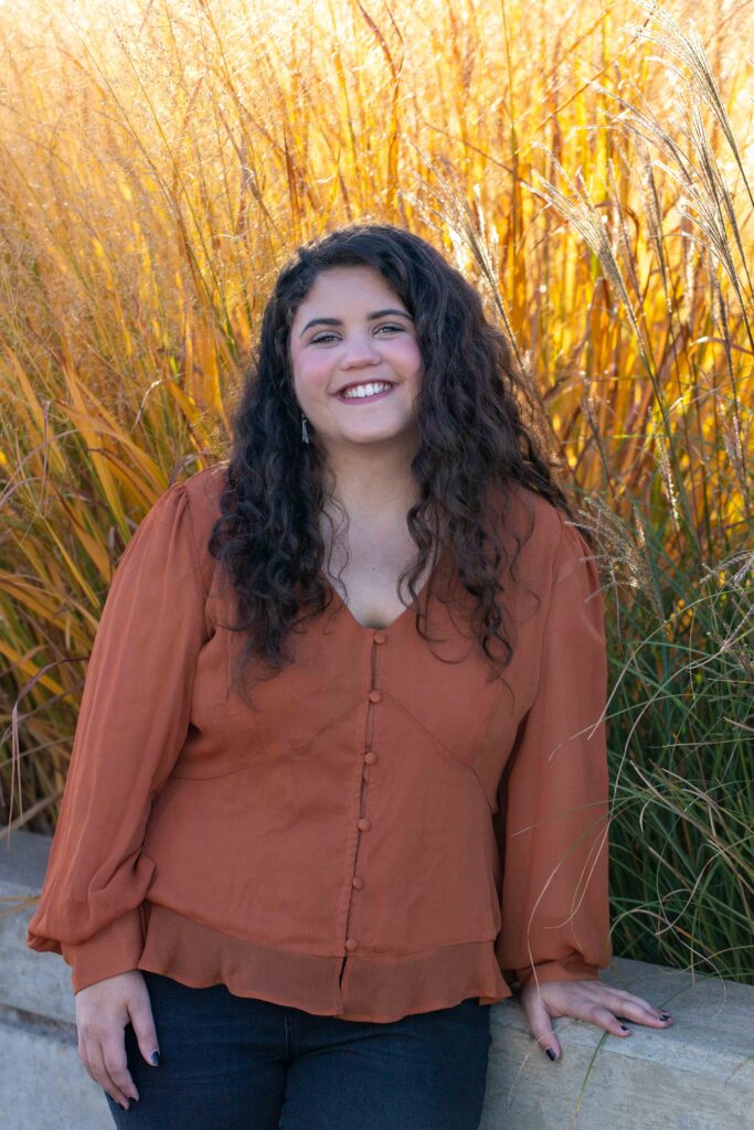 high school senior girl