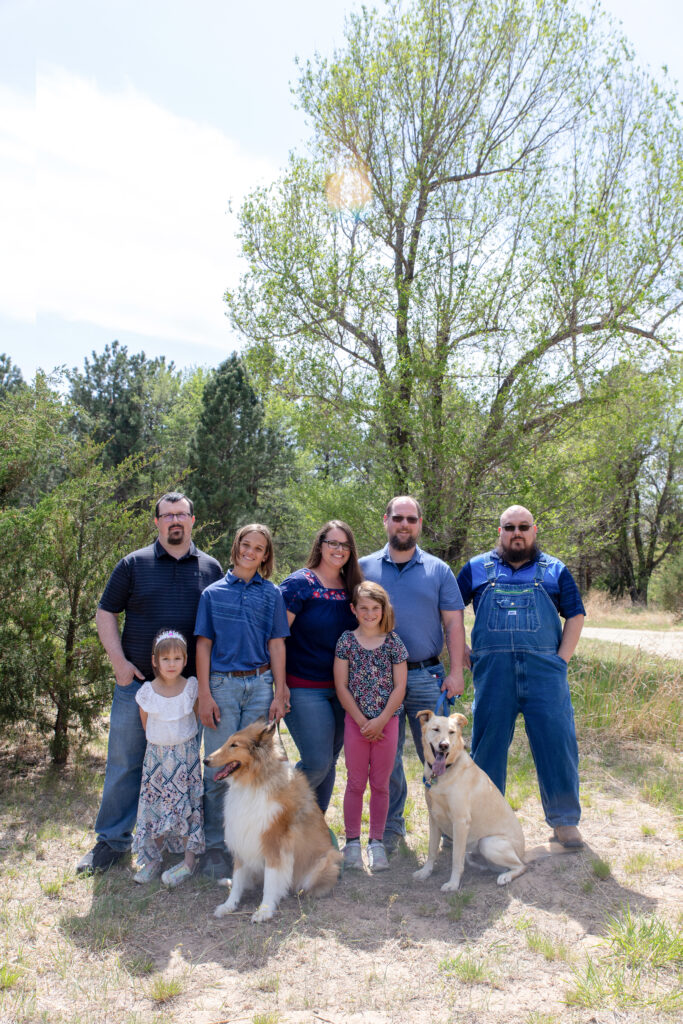 Orchard Park family photo session