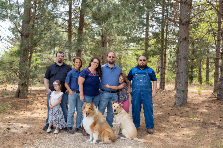 Orchard park family photo session