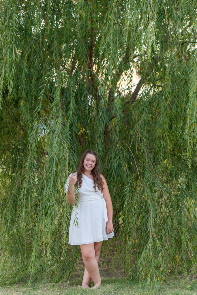 high school senior girl photo